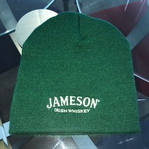 Brand new green Jameson Irish whisky unisex beanie